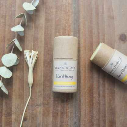Beeswax Lip Balm, Island Honey