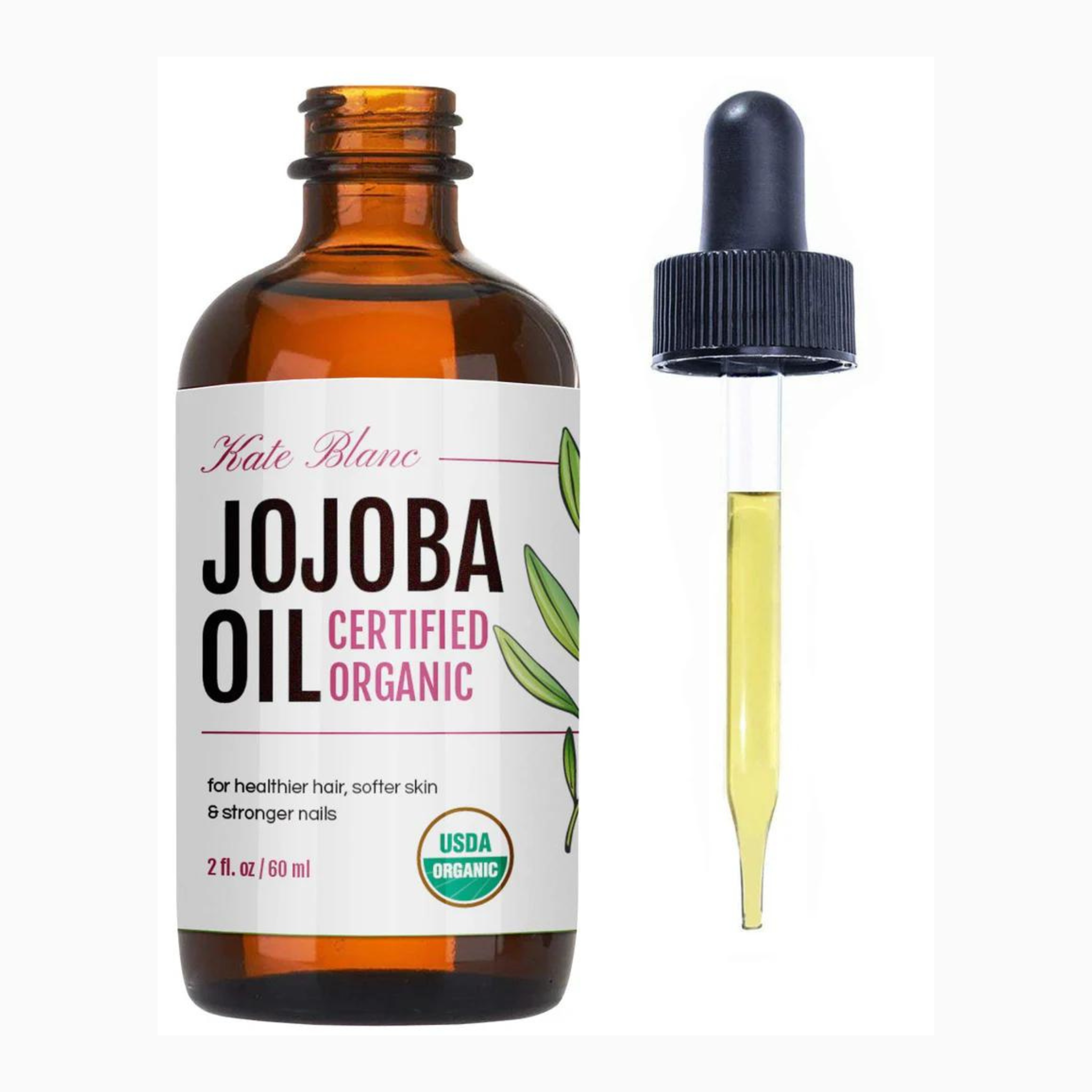 Organic Jojoba Oil Kate Blanc Cosmetics