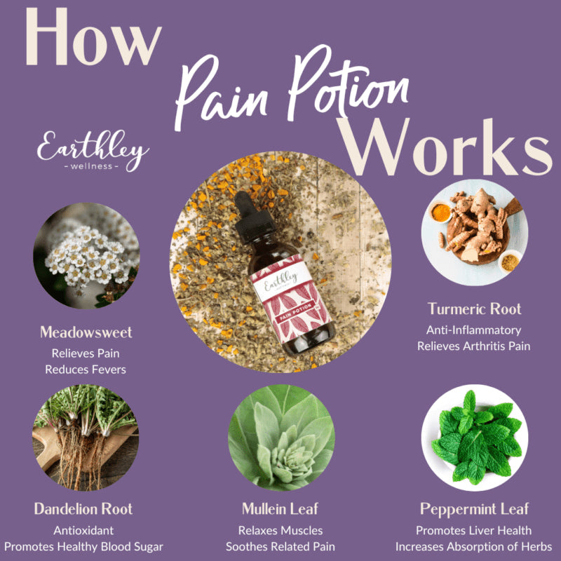Pain Potion – For General Aches and Pains Earthley