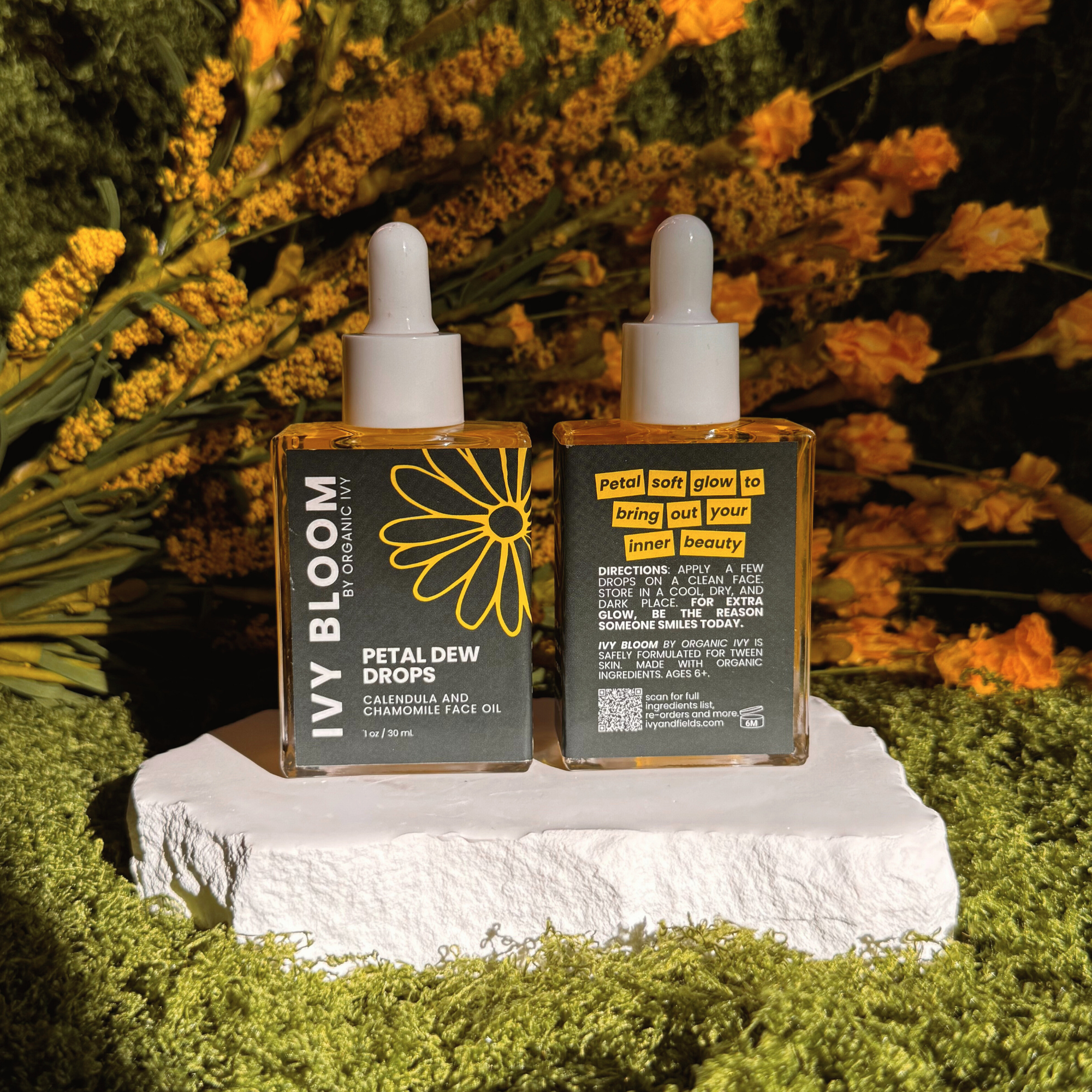 Tween Skincare Gift Set (100% Natural) Ivy Bloom by Organic Ivy