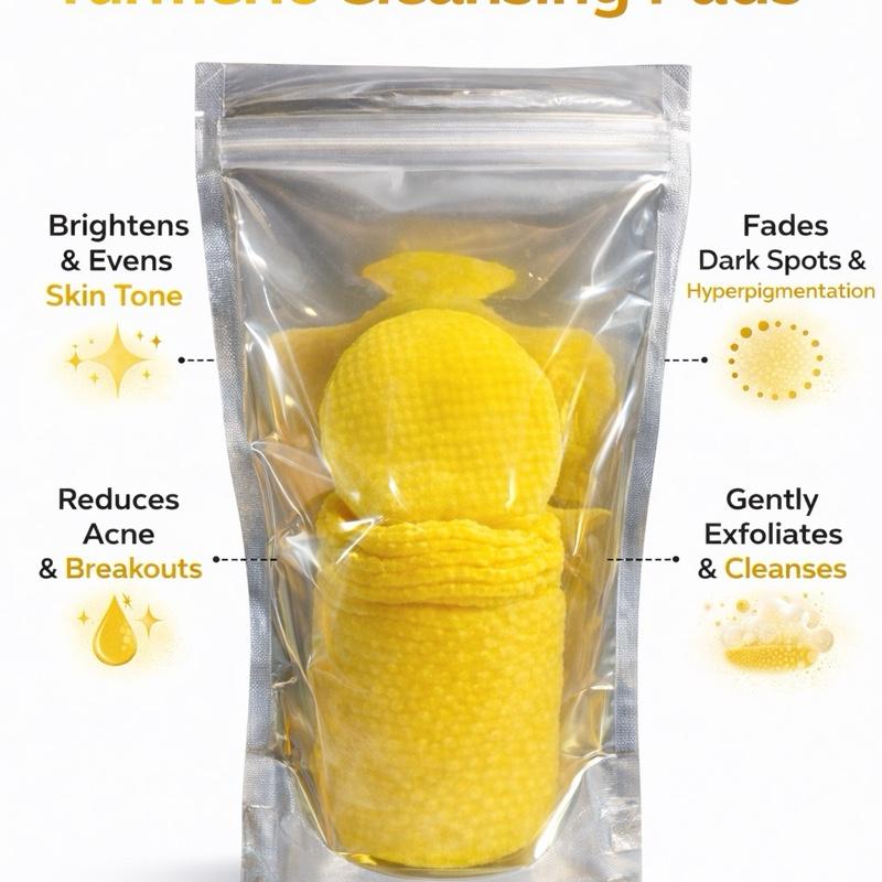 Turmeric Kojic Acid Exfoliating Cleansing Pads