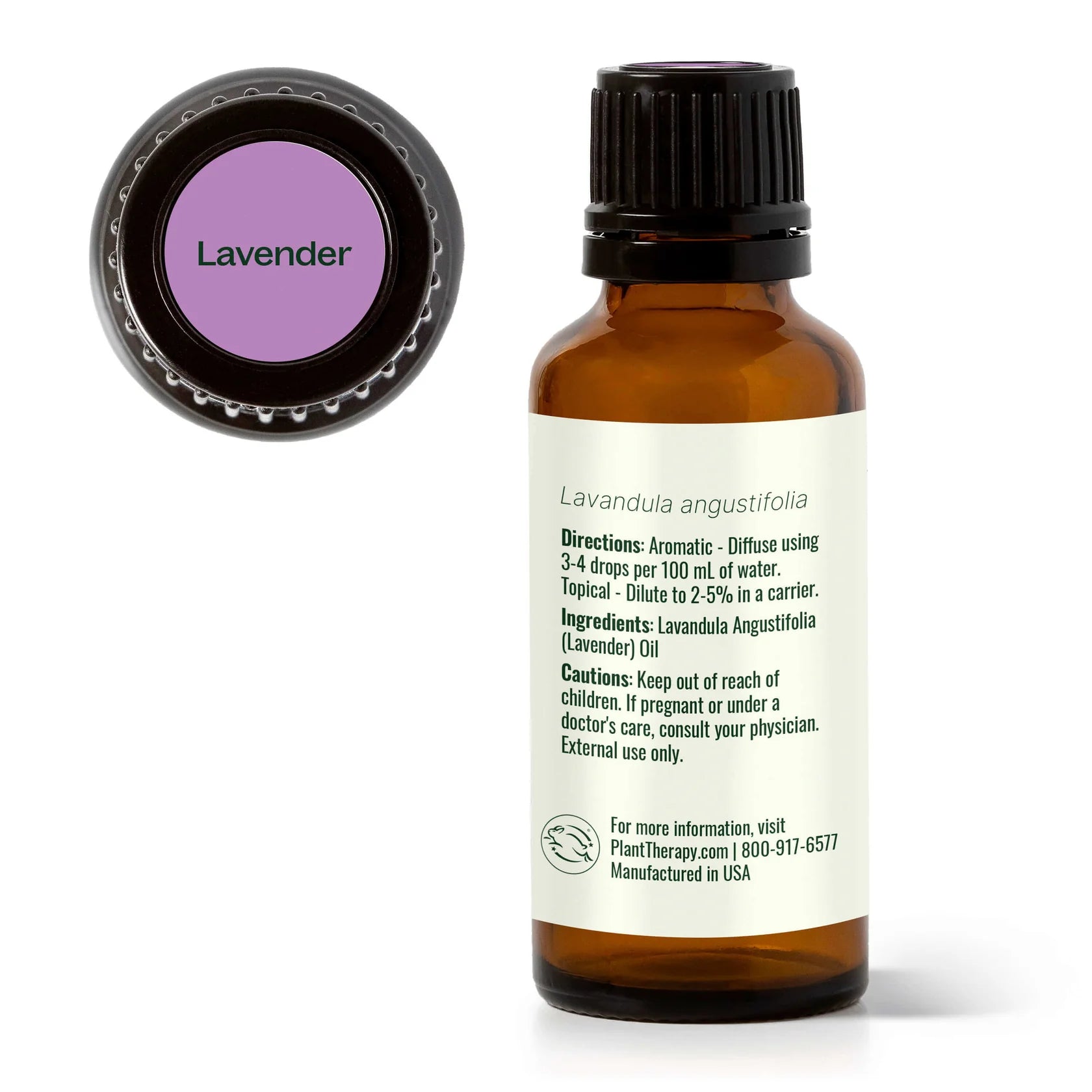 Organic Lavender Essential Oil, 30 mL