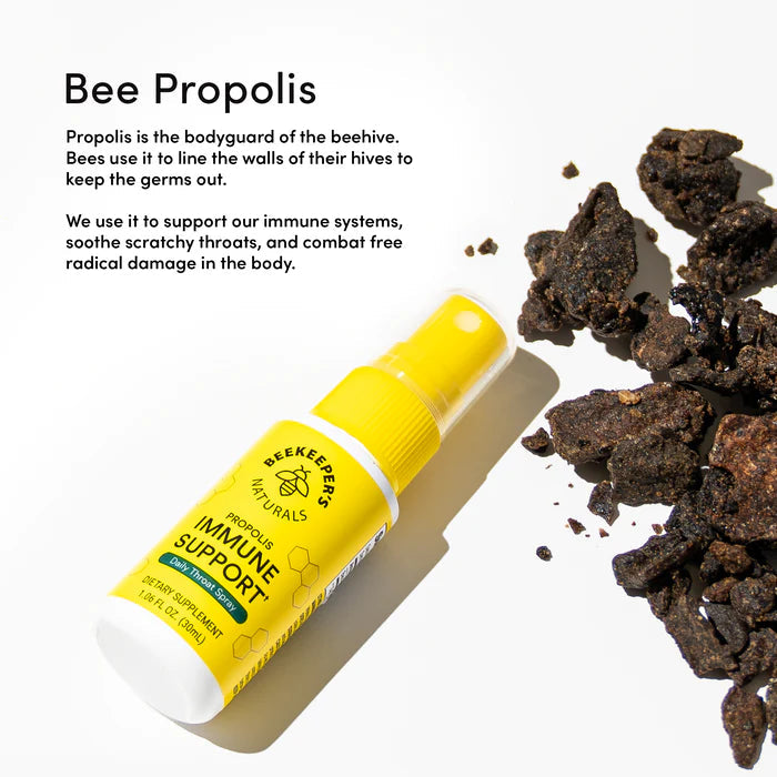 Bee Propolis Throat Spray Beekeeper's Naturals