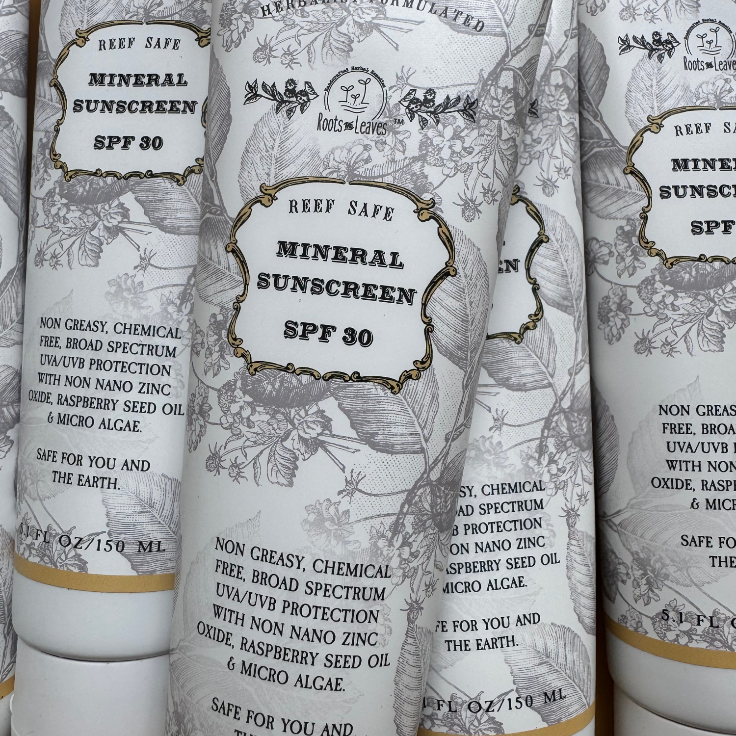 Vegan Mineral Face and Body Sunscreen, 5 oz