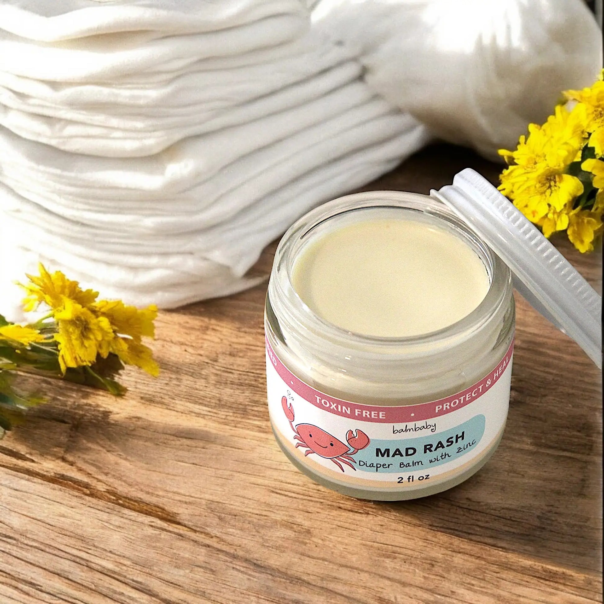Balm! Baby - Mad Rash Diaper Balm and All Purpose Skin Aid w/ Zinc