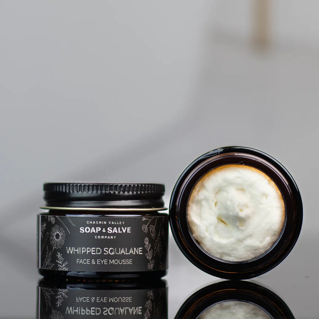 Whipped Squalane, Face & Eye Moisturizing Mousse